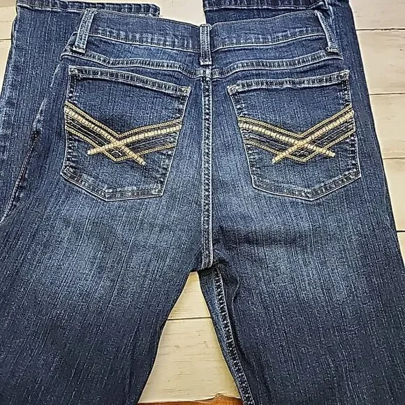 Wrangler Wrangler Vintage Boot Lagoon Jean Denim 18 Slim 26in W - Picture 7 of 12